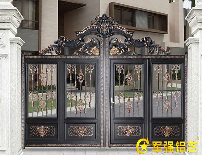 鋁藝大門(mén)廠(chǎng)家分享別墅庭院大門(mén)安裝方法